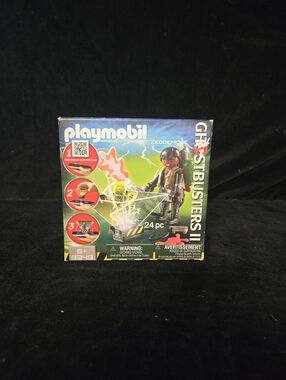 Playmobil Ghostbusters Zeddemore Figure Set 9349 NIB